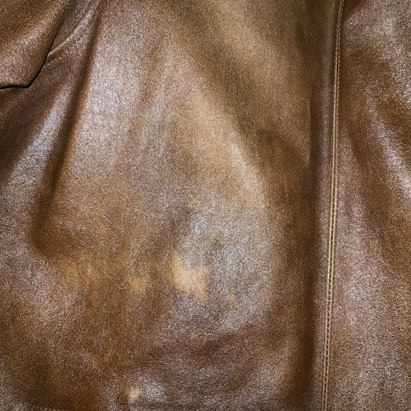 M. Julian/Wilsons Leather Brown Leather Coat Men’s L - Picture 4 of 5